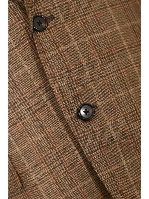 Giacca monopetto in lana Principe di Galles Corneliani | 26XG69 2616309033